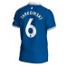 Maillot de foot Everton James Tarkowski #6 Domicile vêtements 2023-24 Manches Courtes